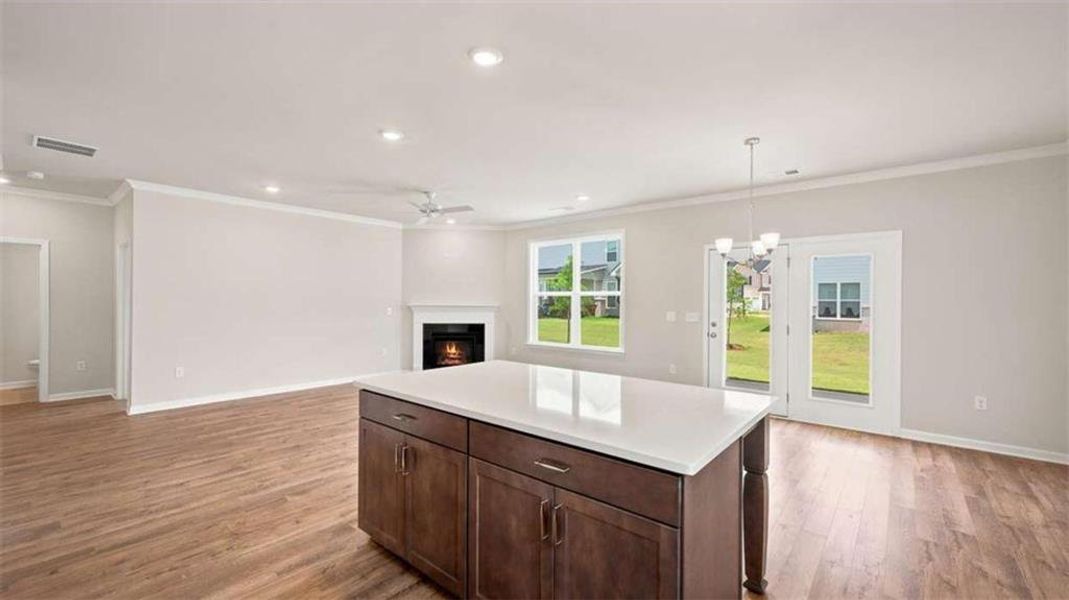 Furnished interior view inside a new home in Wildwood, Covington (Image 4).
