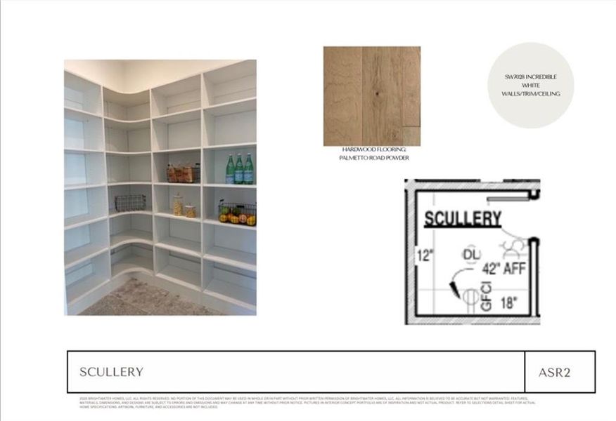 Sample of building materials used in homes in Aster, Roswell (Image 20).