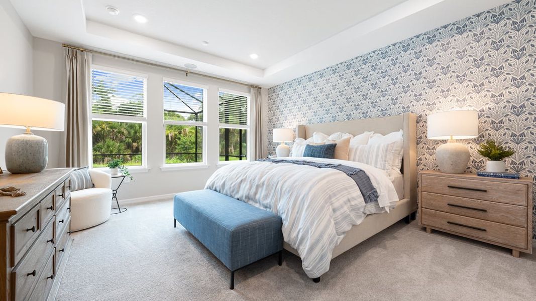 Representative furnished interior of a home built from the Anastasia by Taylor Morrison in Skye Ranch Community Group Page, Sarasota (Image 10). Representative furnished interior of a home built from the Anastasia by Taylor Morrison in Skye Ranch Community Group Page, Sarasota (Image 10).