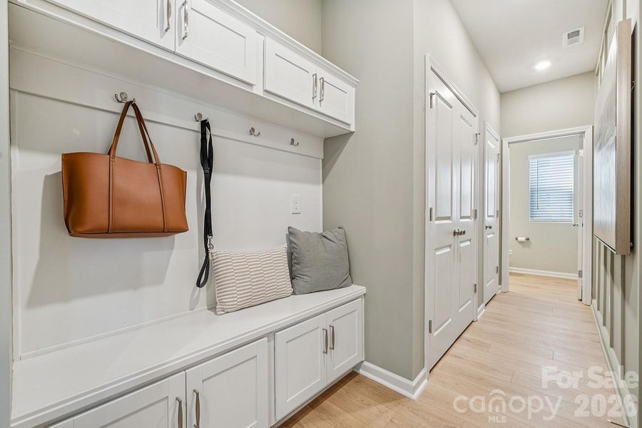 Example rendering Only - Home under construction with estimated completion in April or May.