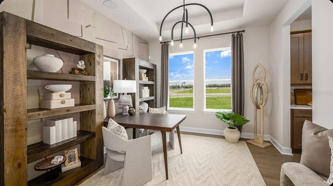 Furnished interior view inside a new home in Hillcrest, San Antonio (Image 7).