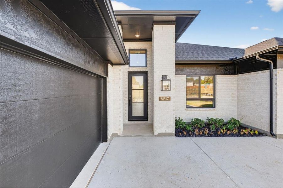 Exterior details and patio area of a home in The Grove, Fort Worth (Image 22).