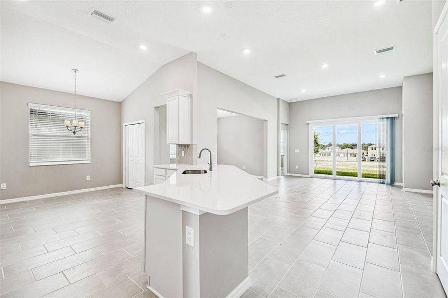 Furnished interior view inside a new home in Pinecone Reserve, Brooksville (Image 5). Furnished interior view inside a new home in Pinecone Reserve, Brooksville (Image 5).