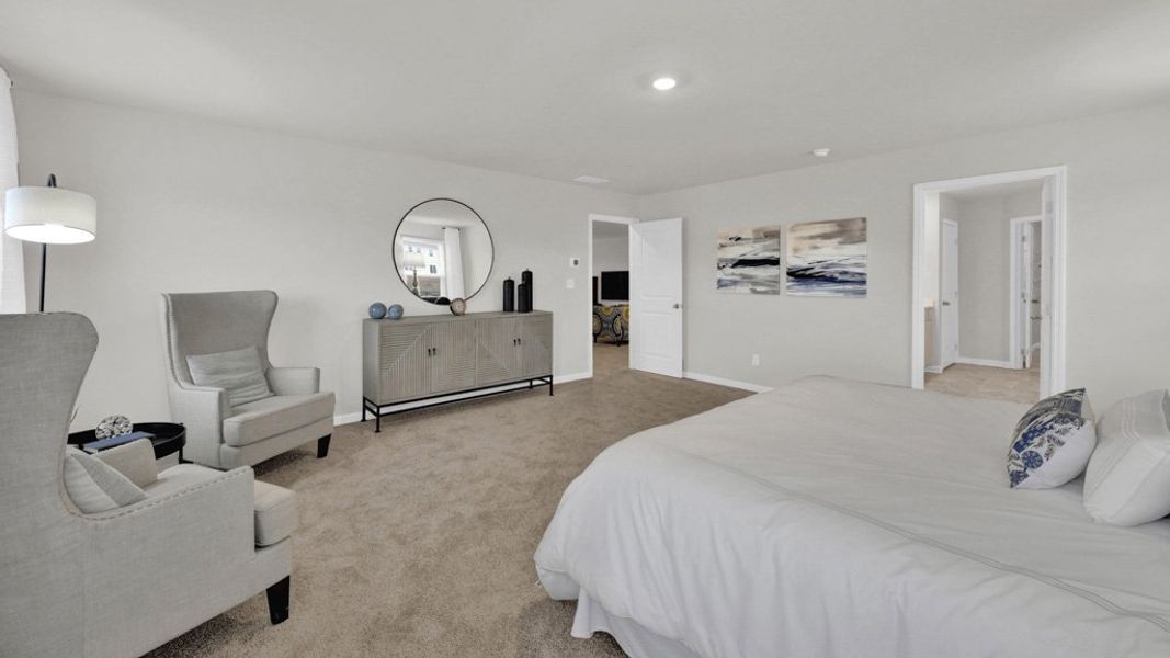 Furnished interior view inside a new home in Fieldcrest Acres, Blountville (Image 36).