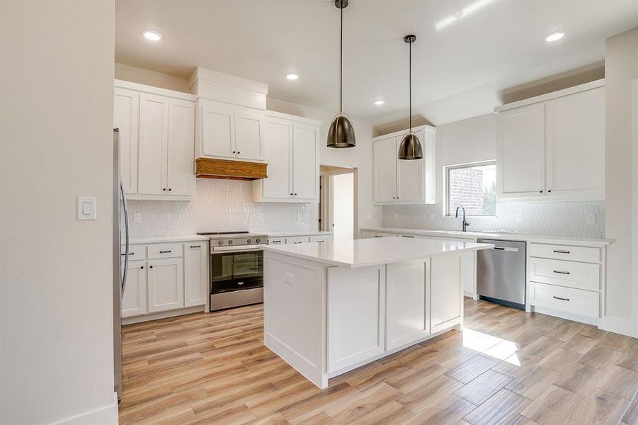 Furnished interior view inside a new home in , Poolville (Image 5).