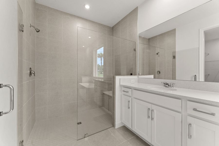 Furnished interior view inside a new home in Tradition - Telaro, Port St. Lucie (Image 6). Furnished interior view inside a new home in Tradition - Telaro, Port St. Lucie (Image 6).