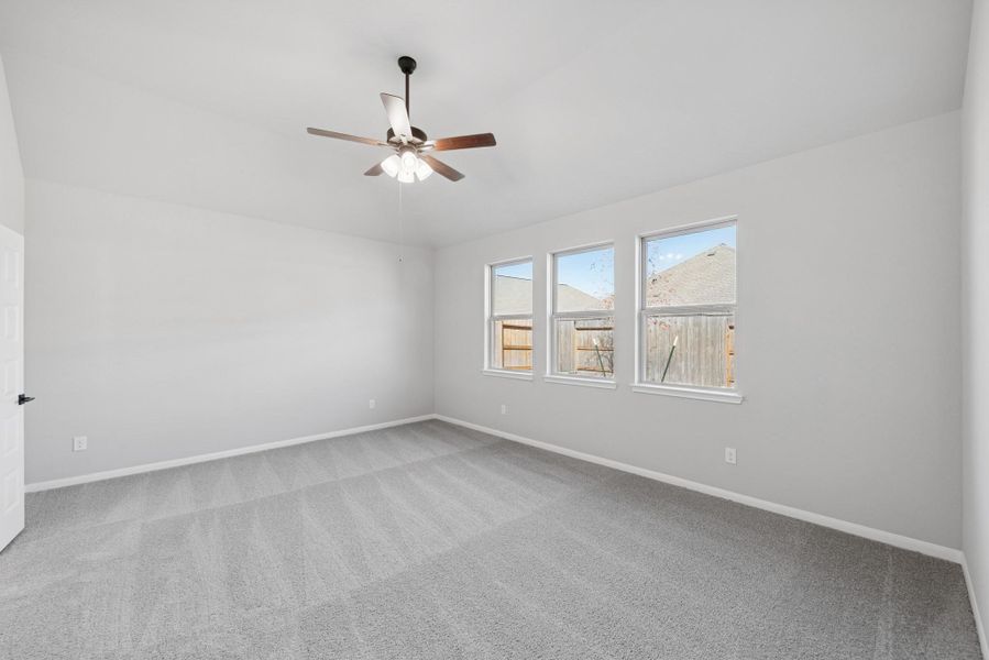 Spacious primary suite Spacious primary suite