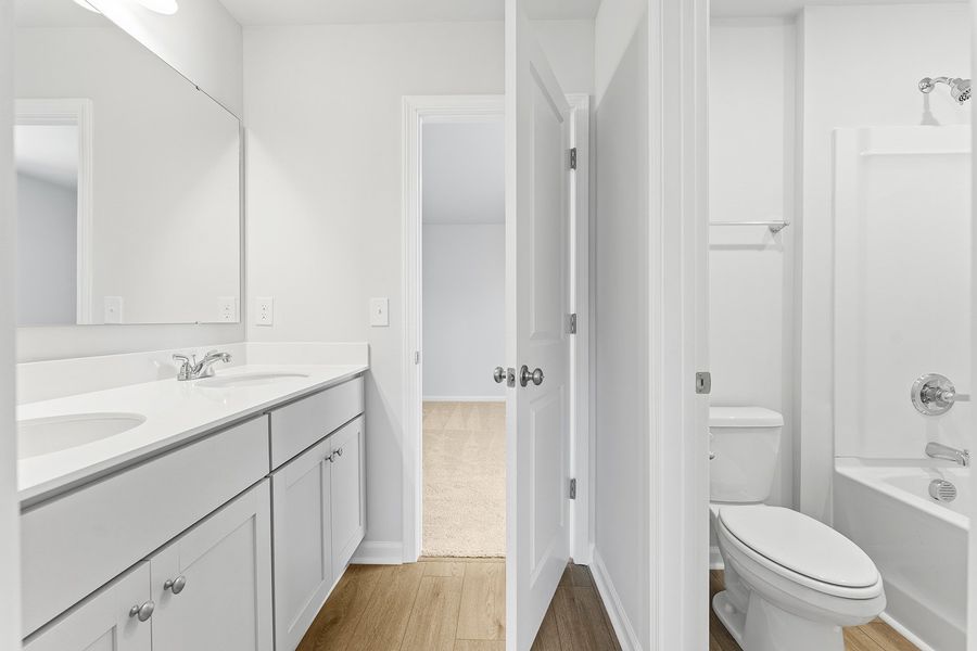 Furnished interior view inside a new home in Mayfair Village, Spartanburg (Image 10).