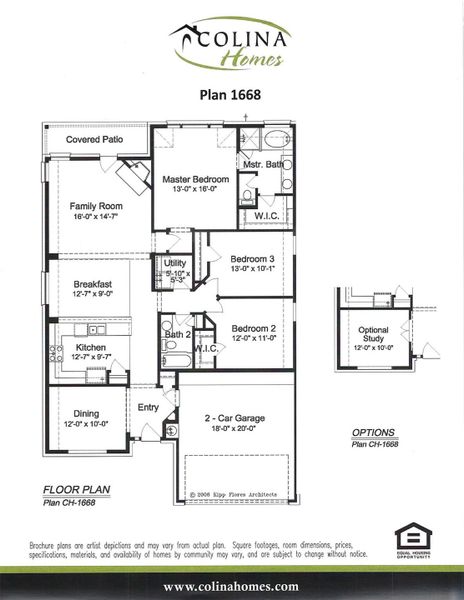 2D floor plan layout of this home in Cypress Green, Hockley, TX (Image 2).