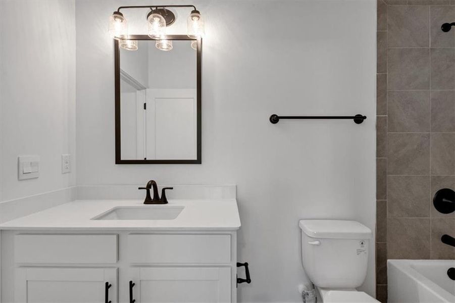 Furnished interior view inside a new home in Tuscany Hills, Douglasville (Image 7).