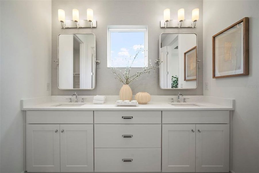 Furnished interior view inside a new home in Fieldstone, Plant City (Image 6).