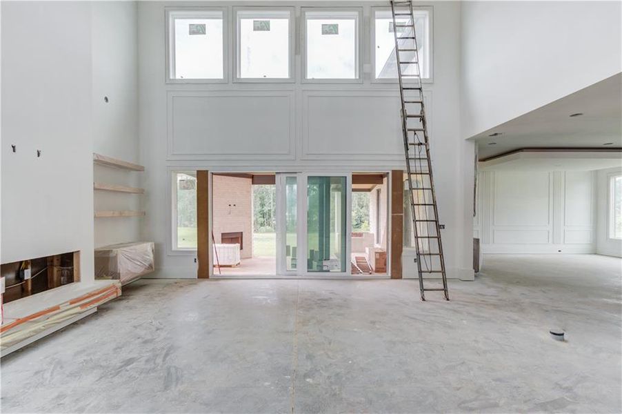 In-progress construction of a new home in , Buford, GA (Image 42).