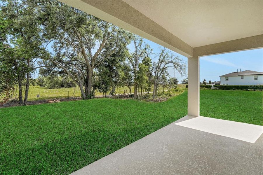 Exterior details and patio area of a home in Avalon Woods, Winter Garden (Image 2). Exterior details and patio area of a home in Avalon Woods, Winter Garden (Image 2).