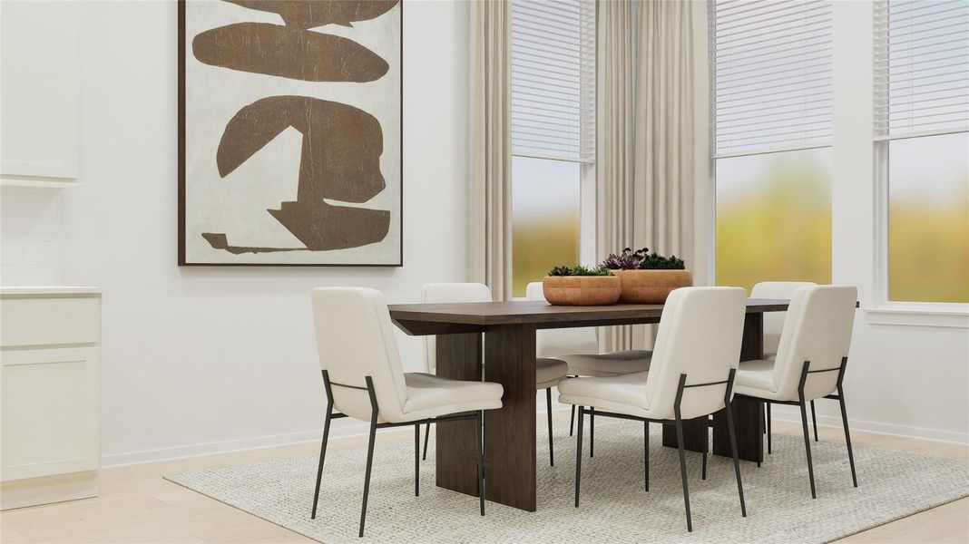 Furnished interior view inside a new home in Woodfield Preserve, Georgetown (Image 15). Furnished interior view inside a new home in Woodfield Preserve, Georgetown (Image 15).