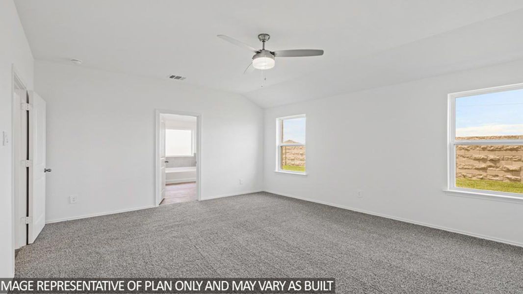 Spacious, unfurnished interior of a new home in Sunterra Lakes, Brookshire (Image 20).