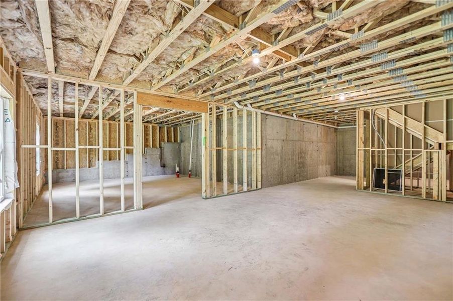 In-progress construction of a new home in The Pointe at Heron Bay, Locust Grove, GA (Image 37).