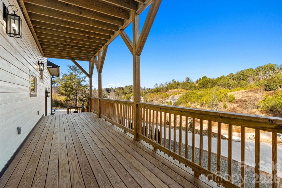 Exterior details and patio area of a home in , Weaverville (Image 4).