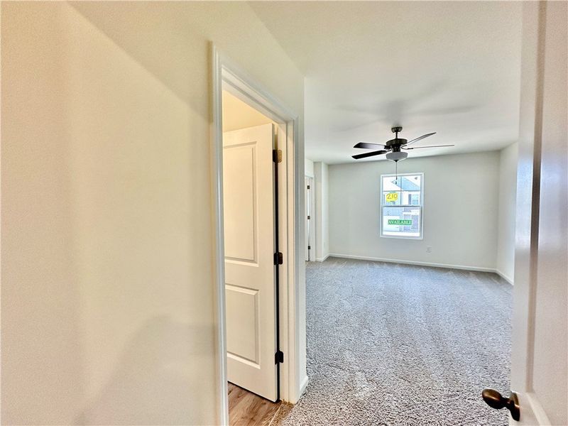 Spacious, unfurnished interior of a new home in Champions Village at Cherry Hill, Pendleton (Image 18).