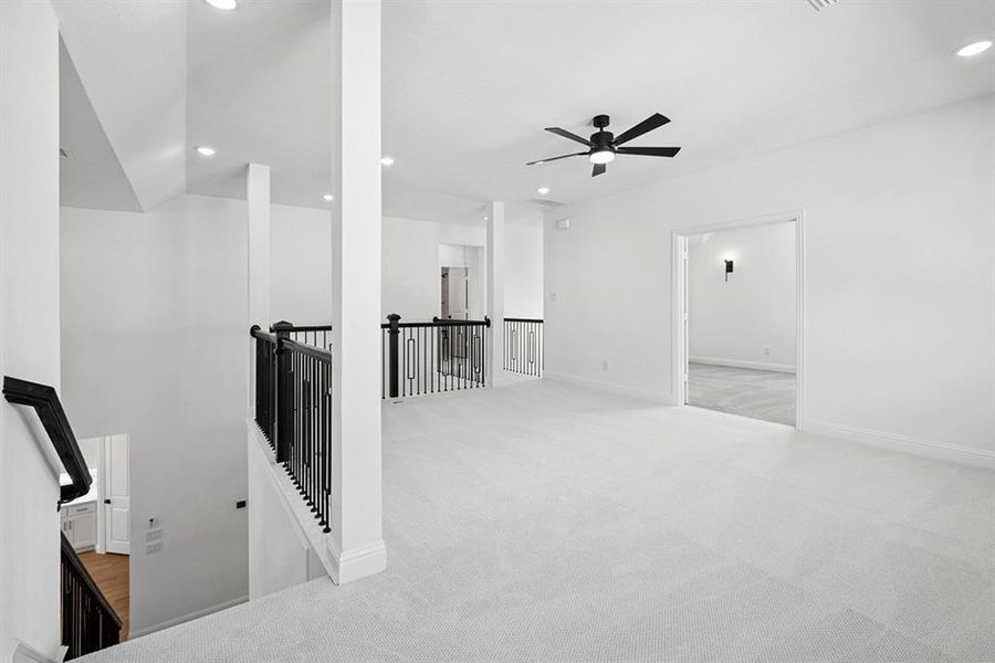 Spacious, unfurnished interior of a new home in Impression 55s, Frisco (Image 8).