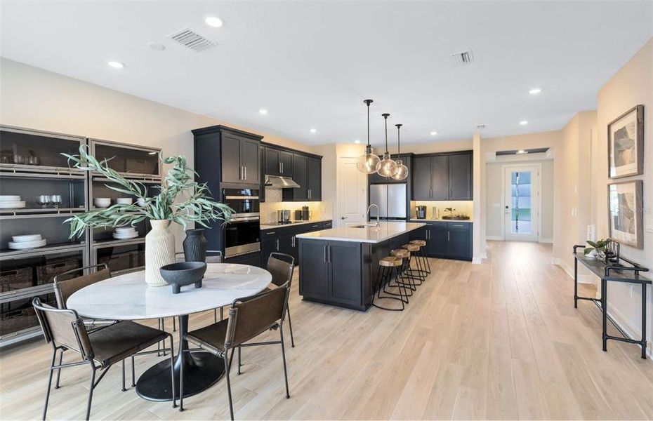 Furnished interior view inside a new home in Bridgewalk, St. Cloud (Image 26).
