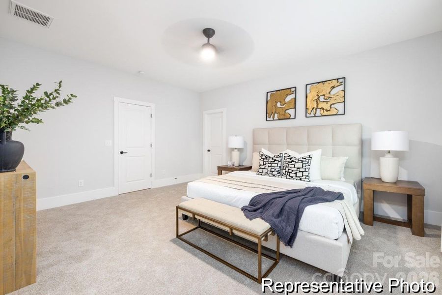 Furnished interior view inside a new home in Heritage Hall, Statesville (Image 10).