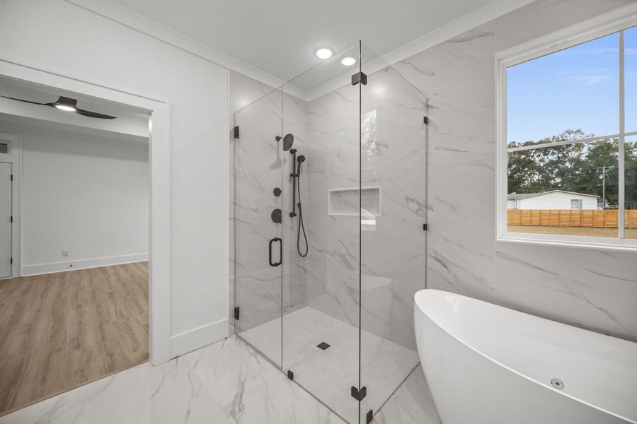 Furnished interior view inside a new home in , Johns Island (Image 10).