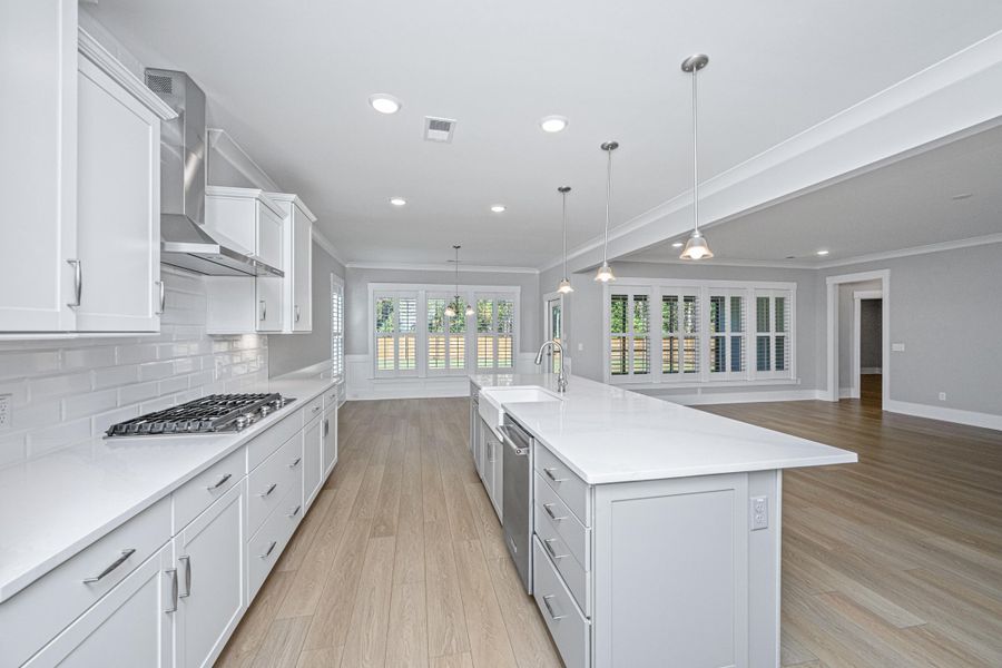 Furnished interior view inside a new home in Sea Island Preserve, Johns Island (Image 11). Furnished interior view inside a new home in Sea Island Preserve, Johns Island (Image 11).