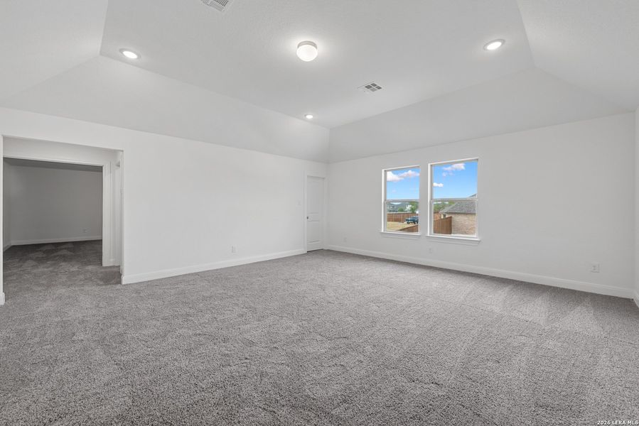 Spacious, unfurnished interior of a new home in Preserve at Annabelle Ranch, San Antonio (Image 16). Spacious, unfurnished interior of a new home in Preserve at Annabelle Ranch, San Antonio (Image 16).