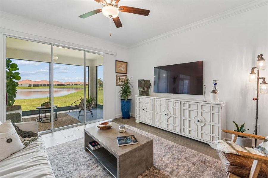 Furnished interior view inside a new home in , Wimauma (Image 6).