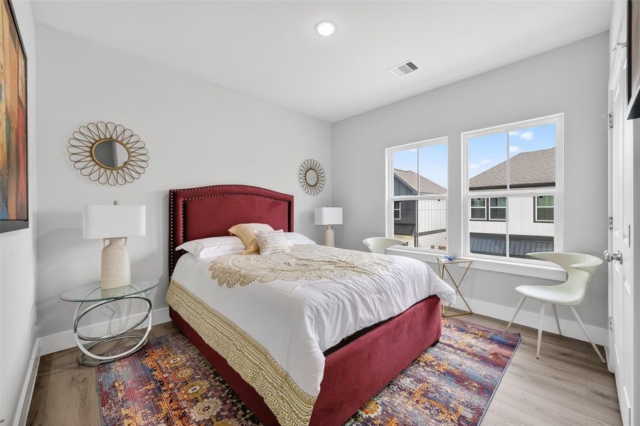 Furnished interior view inside a new home in Metro Village, Houston (Image 30).