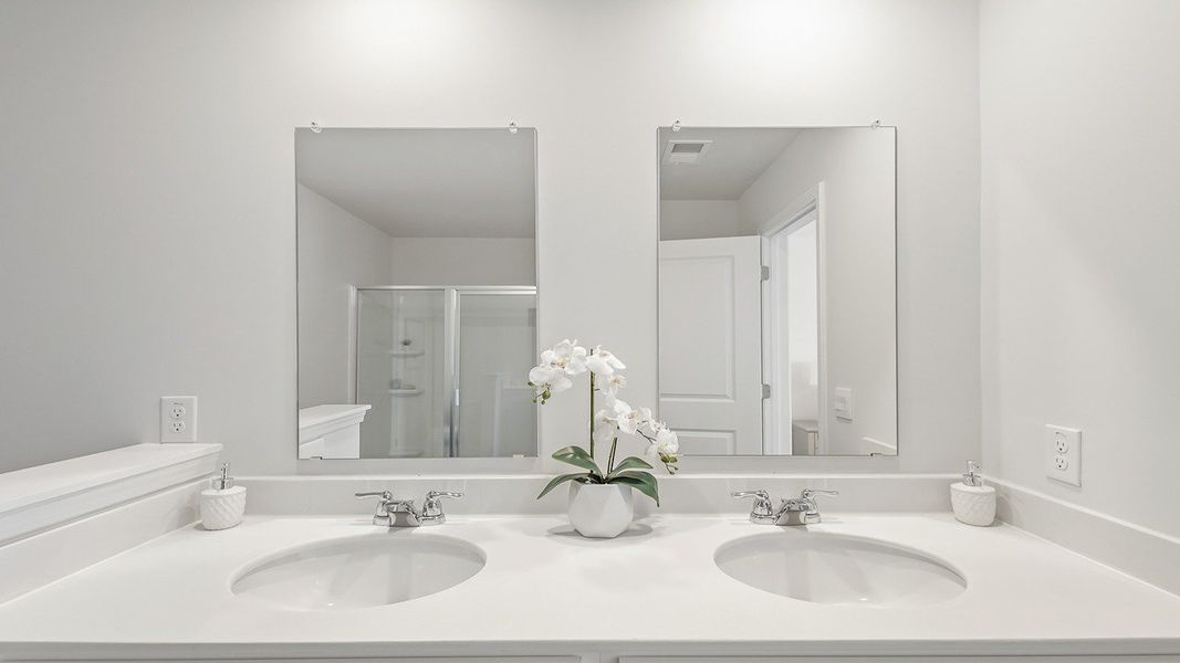 Close-up of interior finishes inside a home in Carolina Groves Townhomes, Moncks Corner (Image 18).
