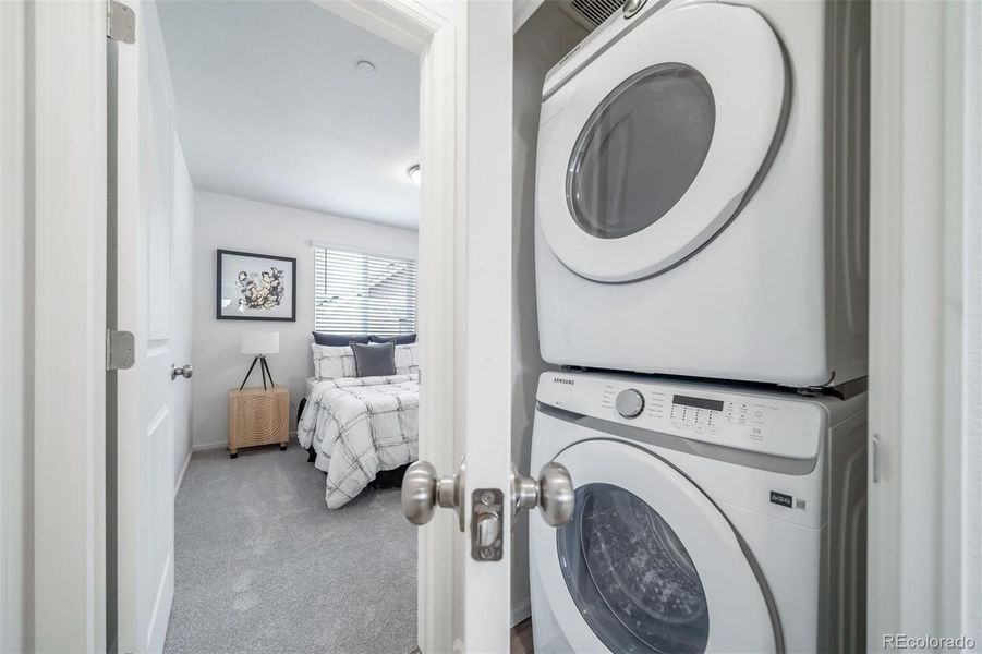 Furnished interior view inside a new home in , Commerce City (Image 17).