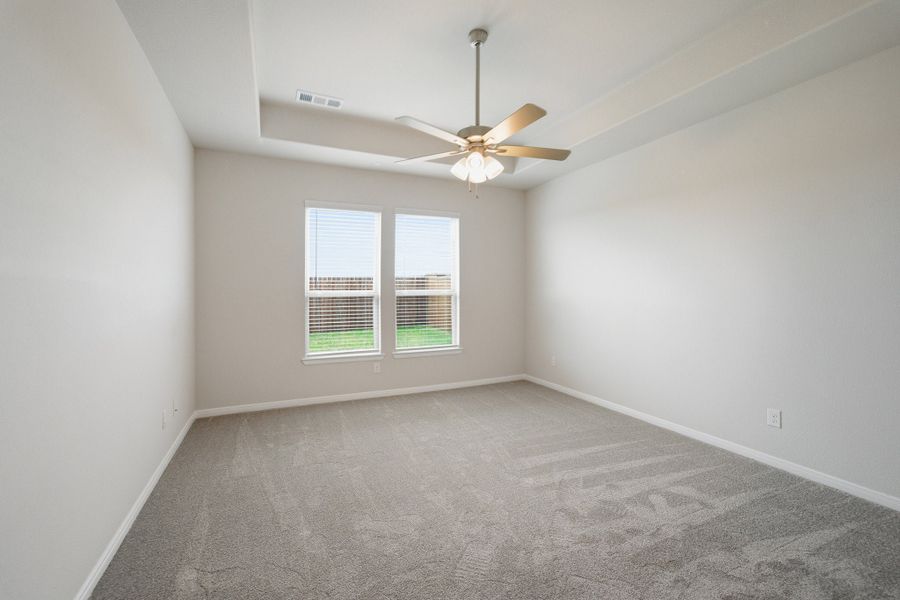 Spacious, unfurnished interior of a new home in Westridge, McKinney (Image 37). Spacious, unfurnished interior of a new home in Westridge, McKinney (Image 37).