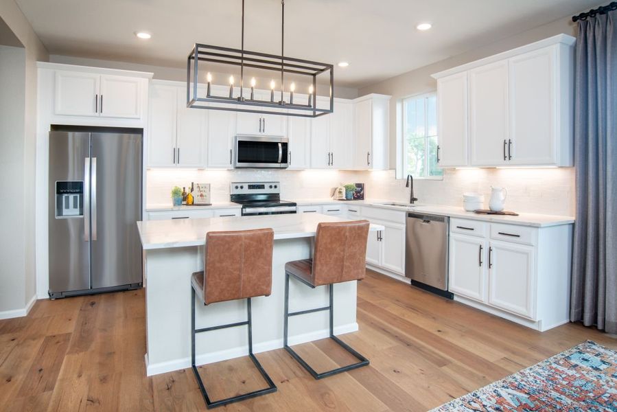 Furnished interior view inside a new home in Windsong, Thornton (Image 6). Furnished interior view inside a new home in Windsong, Thornton (Image 6).