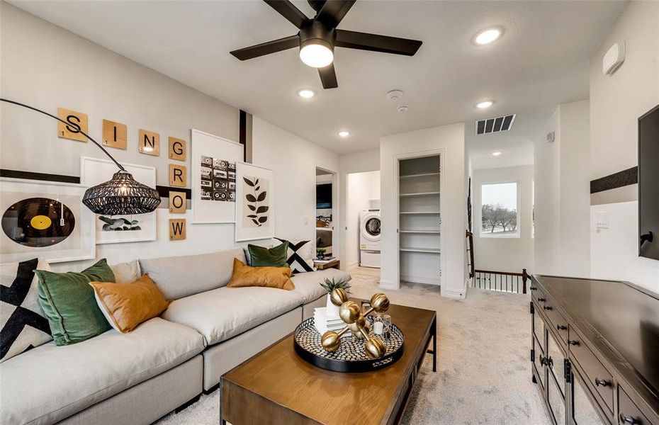 Loft on second floor *model representation