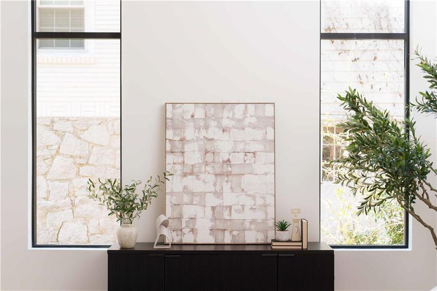 Close-up of interior finishes inside a home in , Atlanta (Image 21).