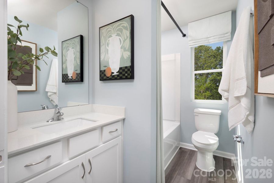 Furnished interior view inside a new home in Arbor Chase, Clover (Image 8).