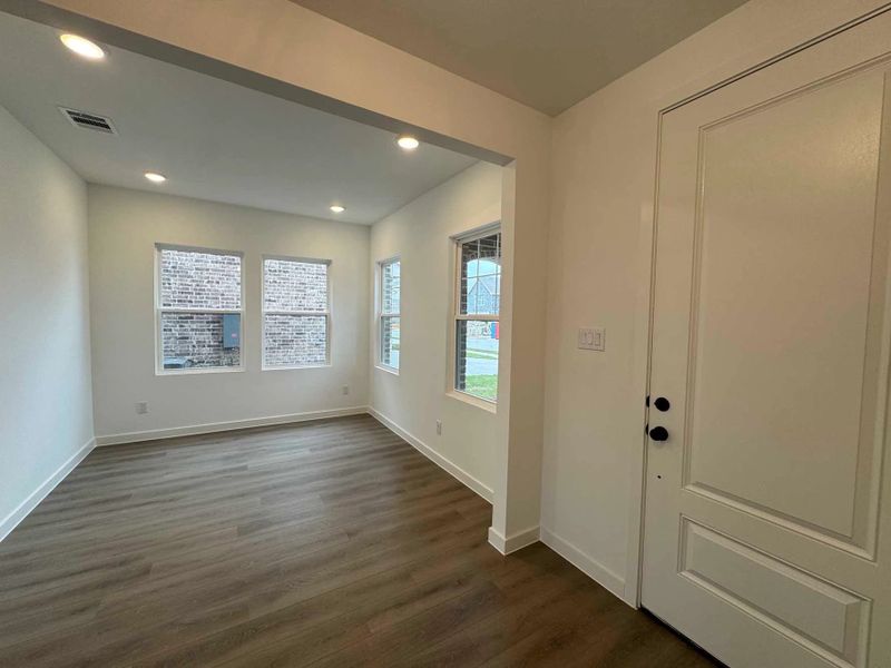 Dining Room Construction Progress