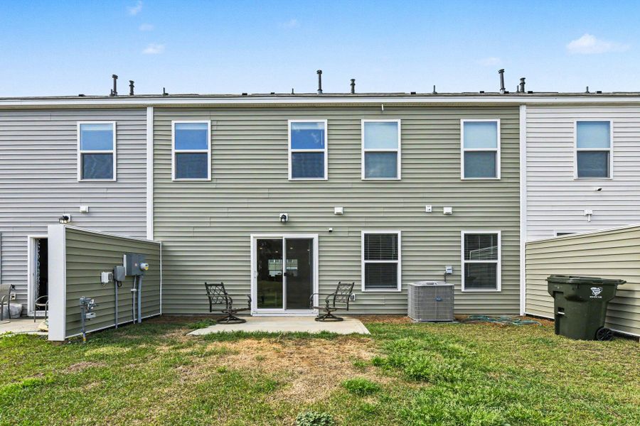 Exterior details and patio area of a home in , Summerville (Image 25).
