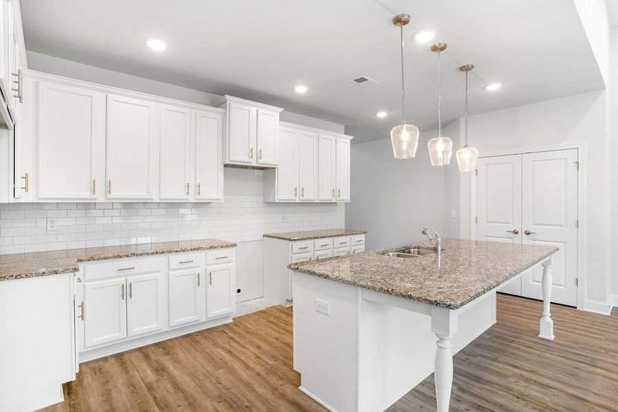 Furnished interior view inside a new home in Waters Edge, Mansfield (Image 4).