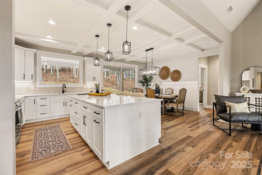 Furnished interior view inside a new home in , York (Image 34).