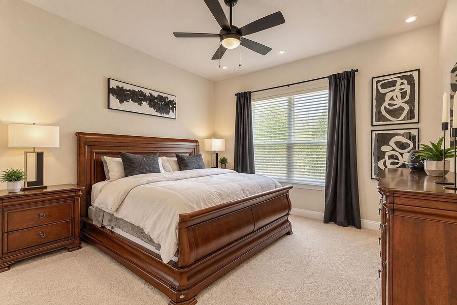 Furnished interior view inside a new home in , Dripping Springs (Image 29).