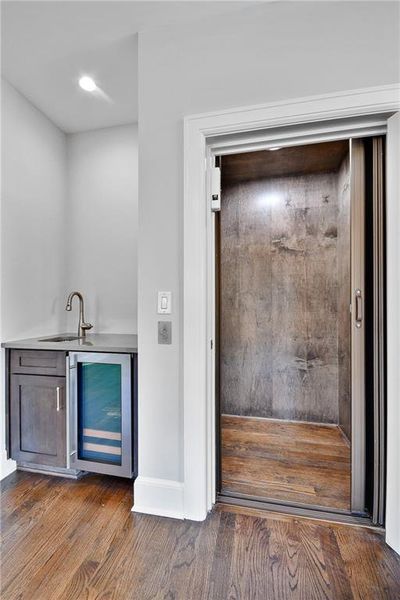 Furnished interior view inside a new home in Laurel View, Suwanee (Image 9).