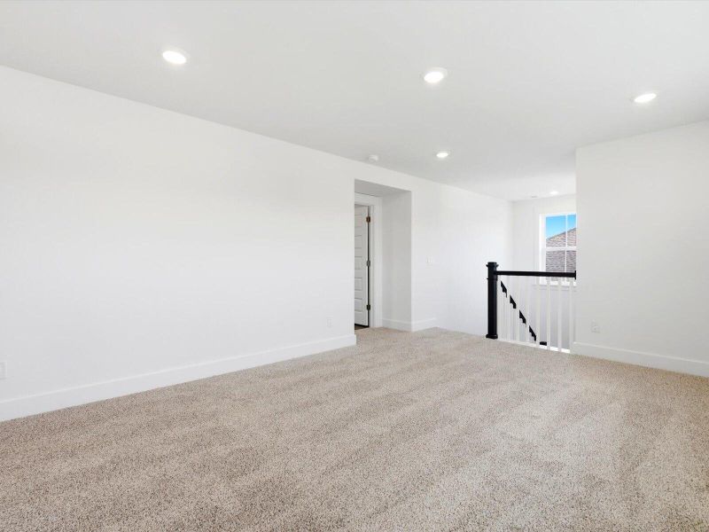 Spacious, unfurnished interior of a new home in The Coves at Lakes of Cane Bay II, Summerville (Image 22). Spacious, unfurnished interior of a new home in The Coves at Lakes of Cane Bay II, Summerville (Image 22).