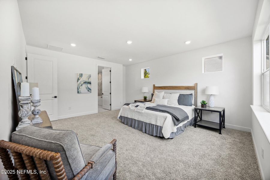 Furnished interior view inside a new home in , Jacksonville (Image 34). Furnished interior view inside a new home in , Jacksonville (Image 34).