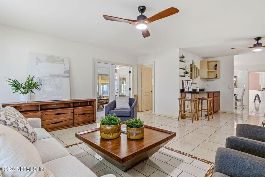 Furnished interior view inside a new home in , Jacksonville (Image 7).