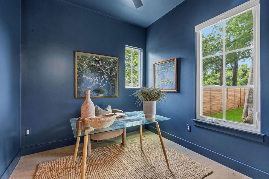 Furnished interior view inside a new home in , Austin (Image 12).