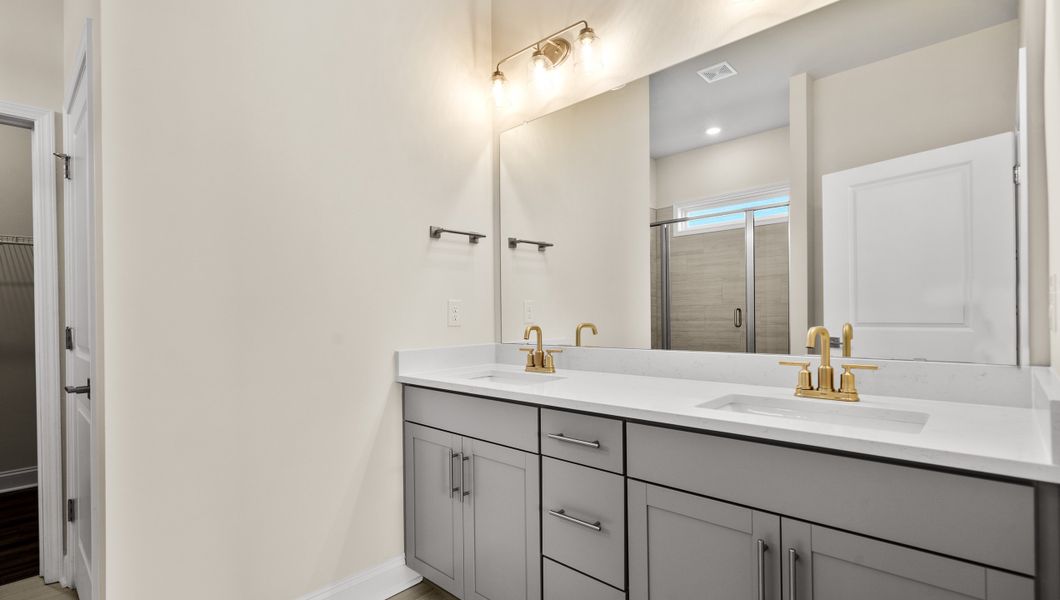 Furnished interior view inside a new home in Adams Glen, Greenville (Image 10). Furnished interior view inside a new home in Adams Glen, Greenville (Image 10).