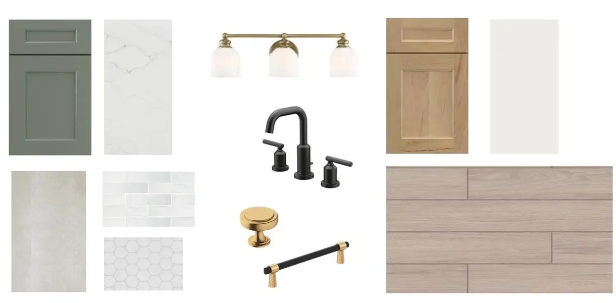Sample of building materials used in homes in Madera, Queen Creek (Image 3).