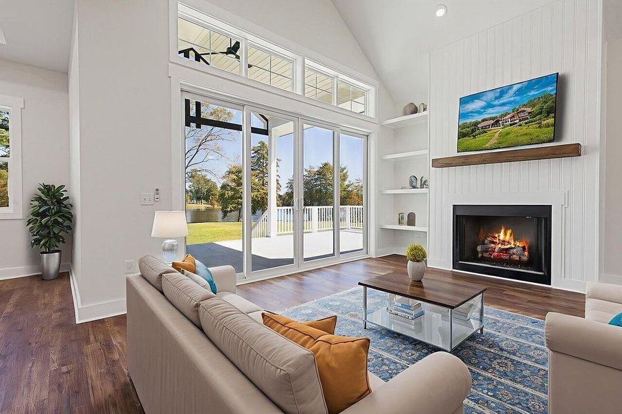 Furnished interior view inside a new home in , Manning (Image 18).